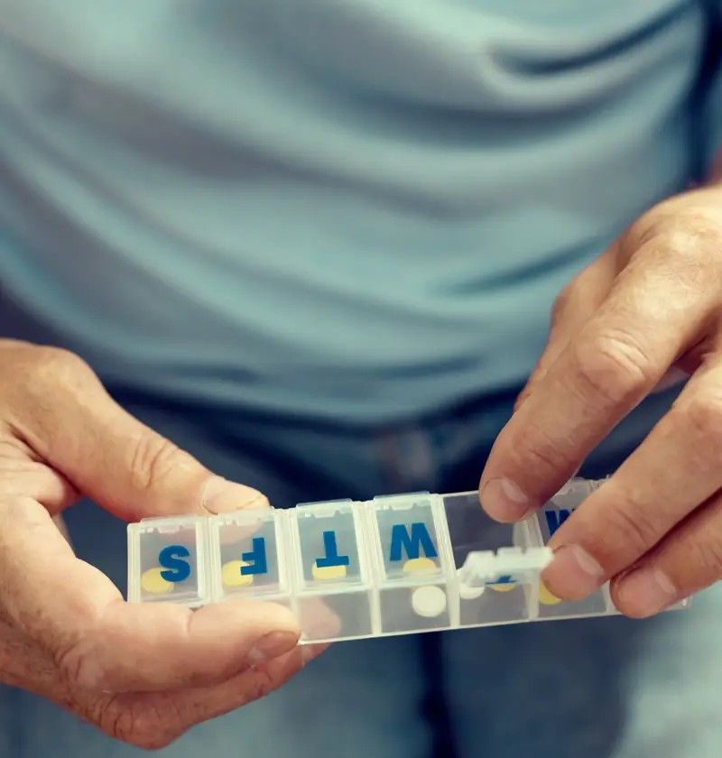 Medicatie buiten de baxter