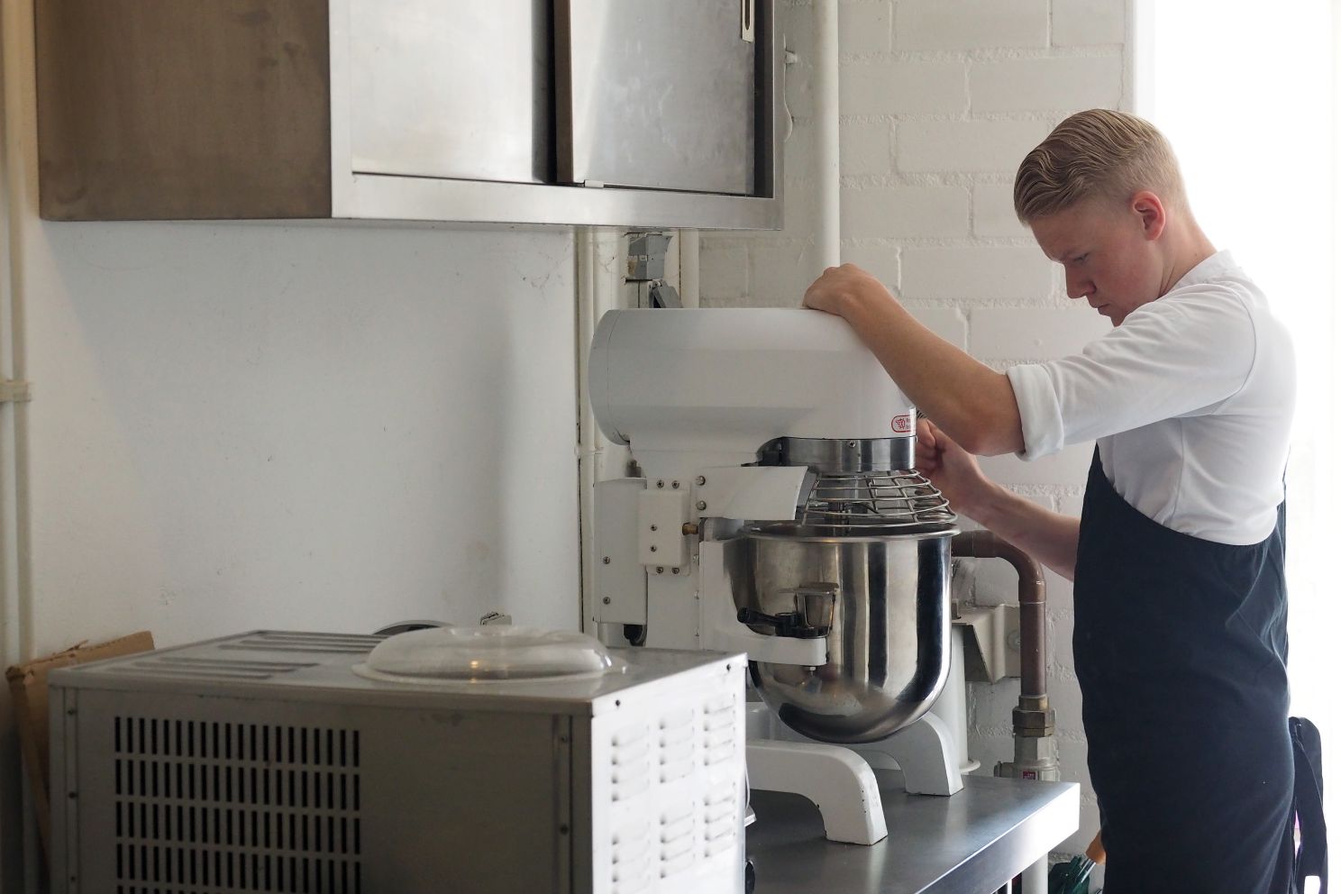 Student gespecialiseerd kok