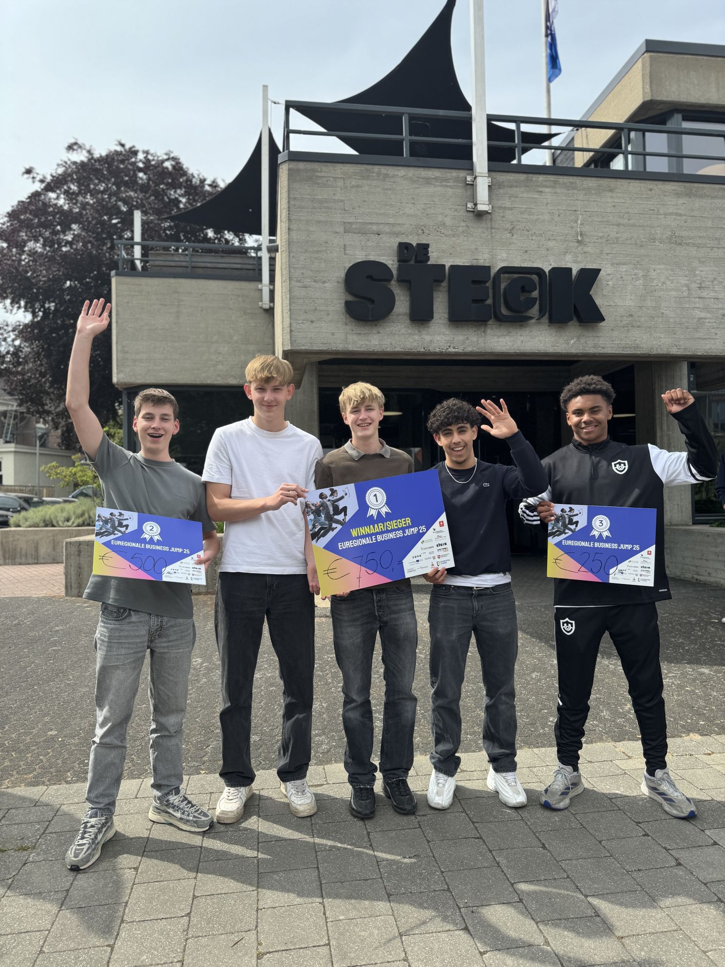 Winnaars Euregionale Business Jump 2025