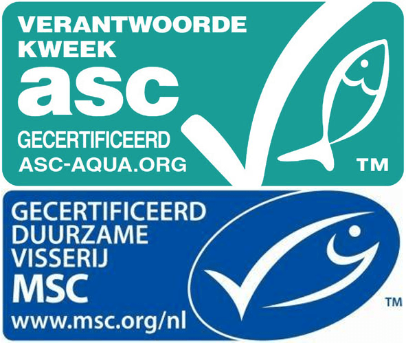 Keurmerken ASC en MSC