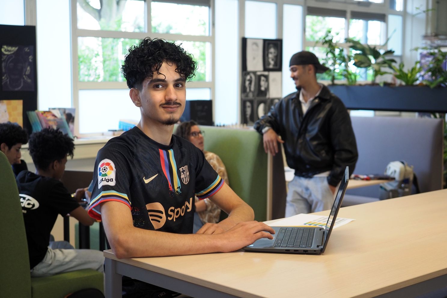 Entree-student in OLC