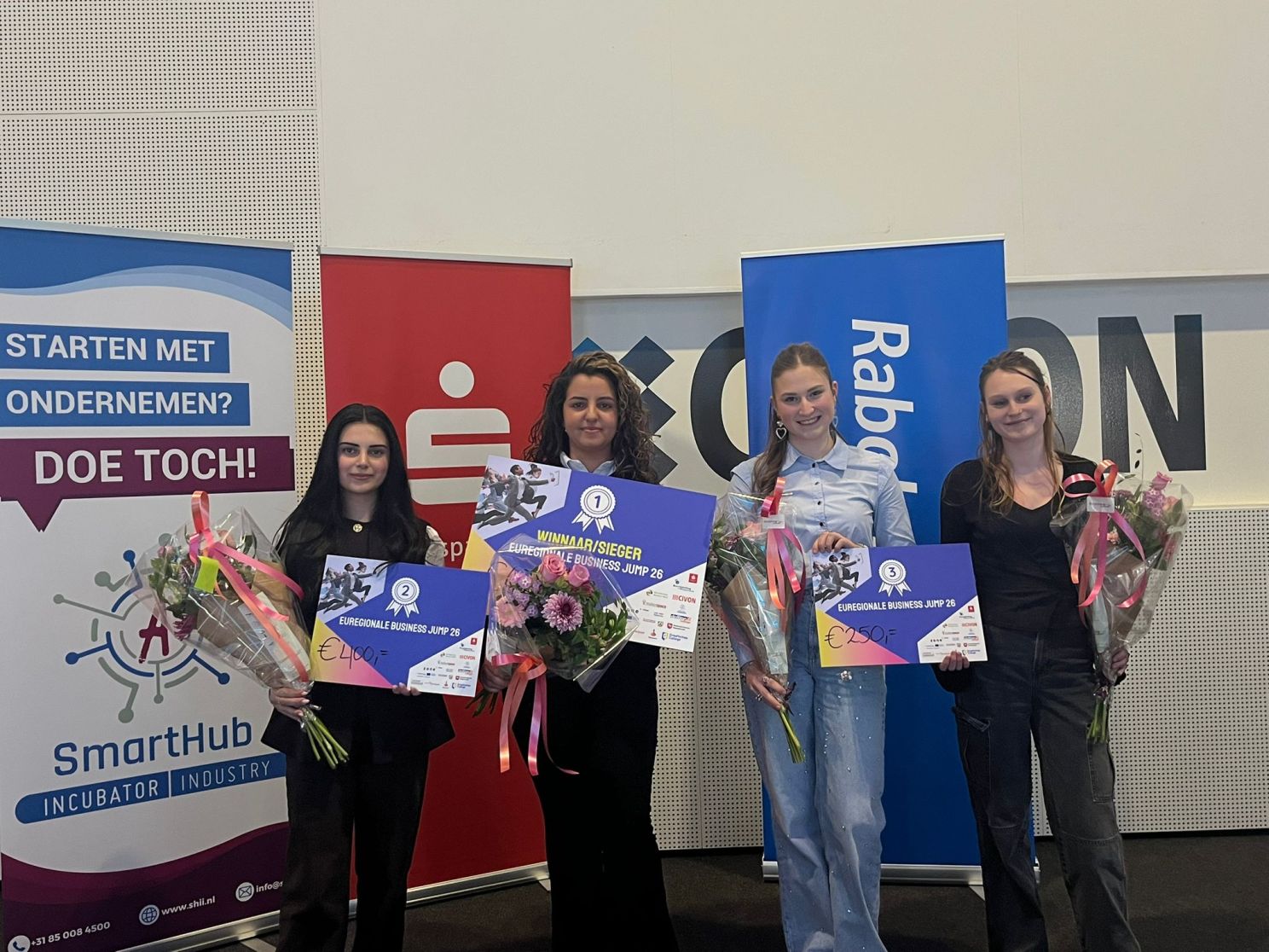 Winnaars Euregionale Business Jump 2026