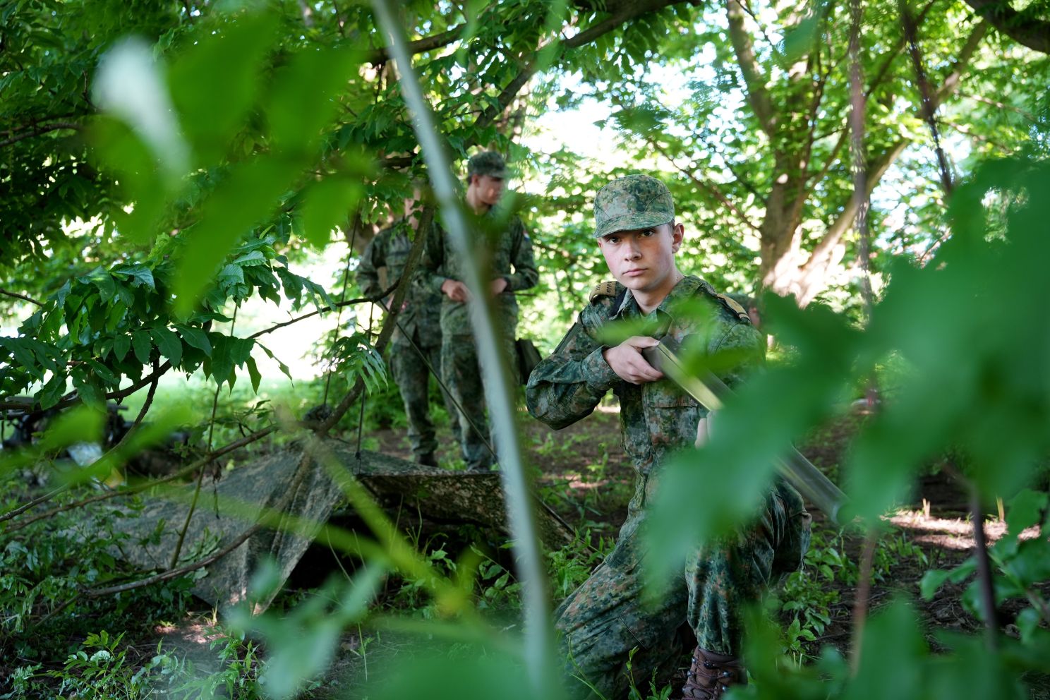Student Aankomend militair grondoptreden