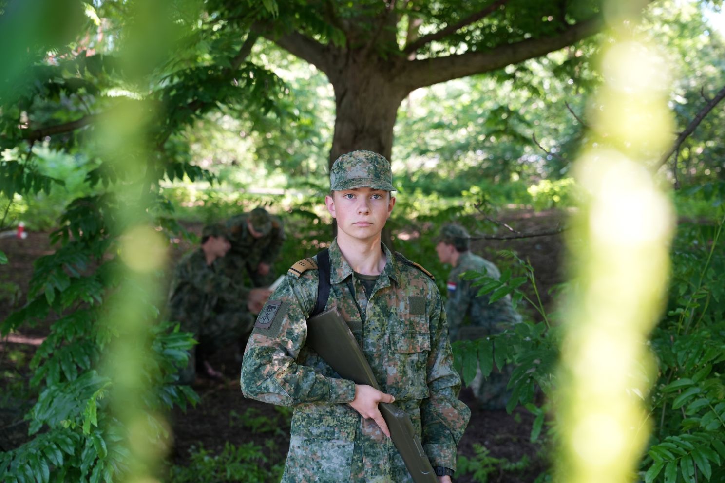 Student Aankomend militair grondoptreden